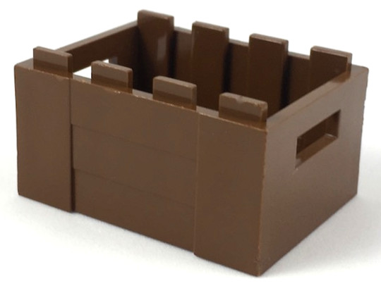 LEGO® Alkatrészek (Pick a Brick) 4109963 - Barna 3X4 Láda
