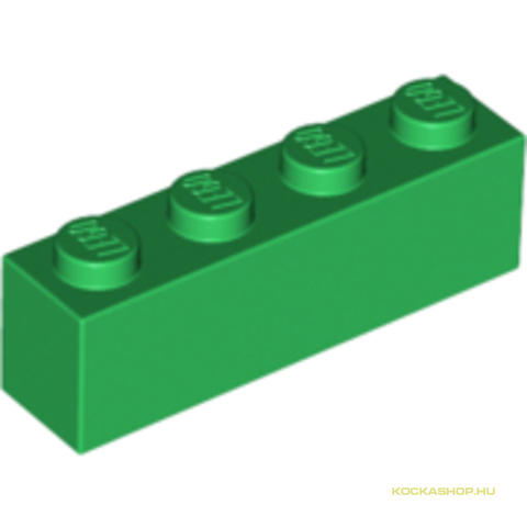 LEGO® Alkatrészek (Pick a Brick) 4112838h - Zöld 1X1X4 Elem (használt)