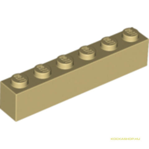 LEGO® Alkatrészek (Pick a Brick) 4112982 - Bézs 1X1X6 Elem