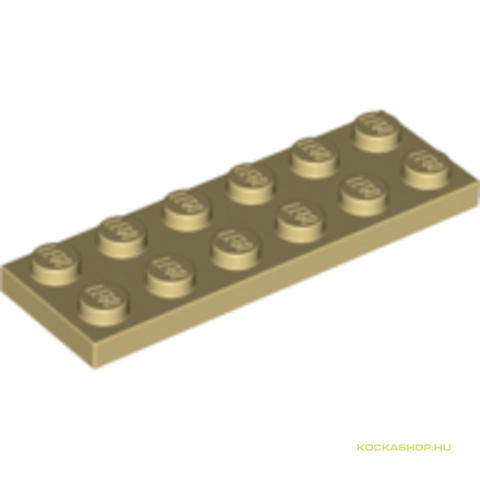 LEGO® Alkatrészek (Pick a Brick) 4113993 - Bézs 2X6 Lapos Elem