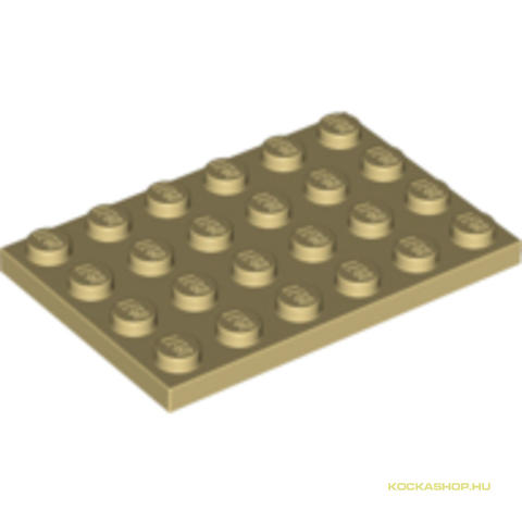 LEGO® Alkatrészek (Pick a Brick) 4114001 - Bézs 4X6 Lapos Elem