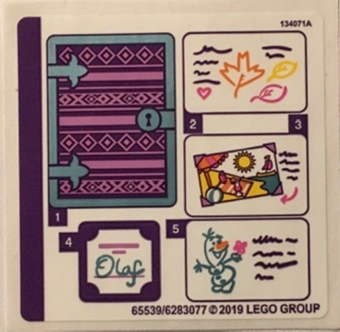LEGO® Alkatrészek (Pick a Brick) 41169stk01 - 41169 készlet matricaíve