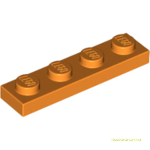 LEGO® Alkatrészek (Pick a Brick) 4118782 - Narancs 1X4 Lapos Elem