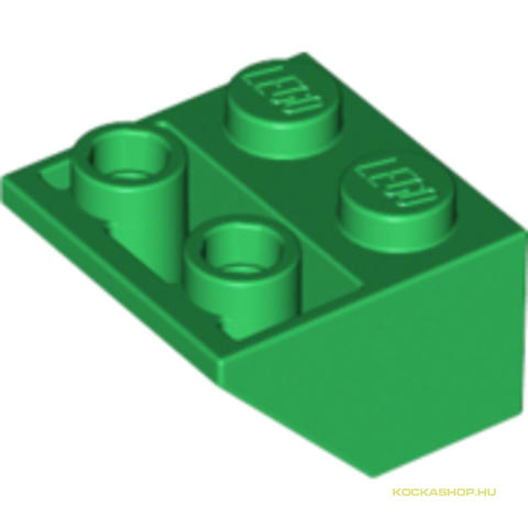 LEGO® Alkatrészek (Pick a Brick) 4142717 - Zöld 2X2/45° Fordított Elem