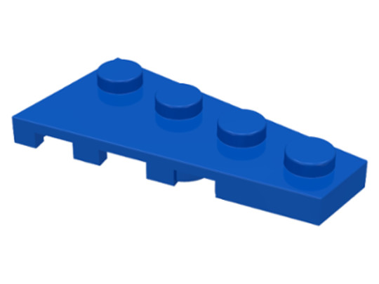 LEGO® Alkatrészek (Pick a Brick) 4160867 - Kék 2X4 Lapos Elem, Jobb Oldali 