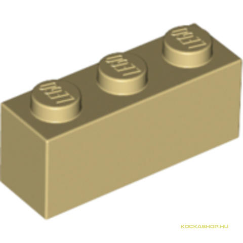 LEGO® Alkatrészek (Pick a Brick) 4162465 - Bézs 1X1X3 Elem