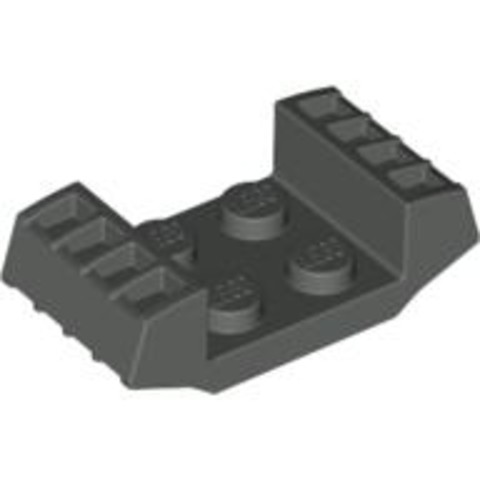 LEGO® Alkatrészek (Pick a Brick) 4163164 - Sötétszürke 2x4 elem