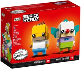LEGO® BrickHeadz 41632 - Homer Simpson és Ropi, a bohóc