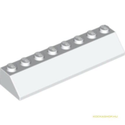 LEGO® Alkatrészek (Pick a Brick) 4163984 - 2x8 Fehér Trapéz Elem