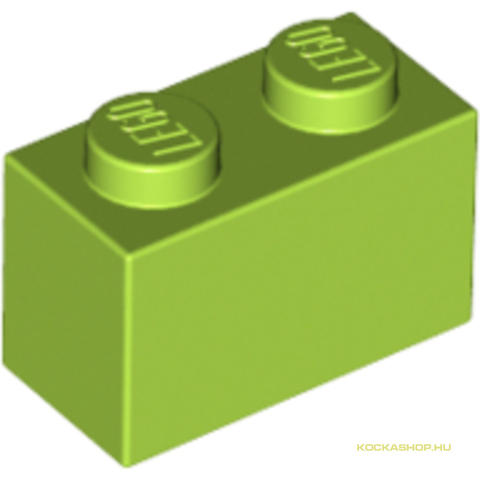 LEGO® Alkatrészek (Pick a Brick) 4164022 - Lime színű 1X1X2 Elem