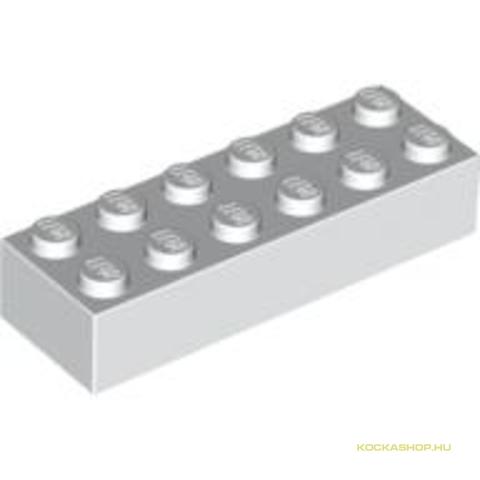 LEGO® Alkatrészek (Pick a Brick) 4181142 - Fehér 1X2X6 Elem
