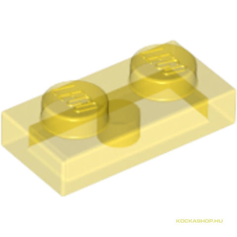 LEGO® Alkatrészek (Pick a Brick) 4194746 - Átlátszó Sárga 1X2 Lapos Elem