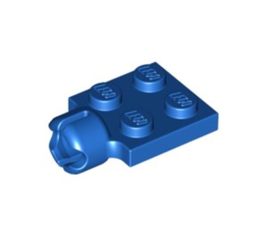 LEGO® Alkatrészek (Pick a Brick) 4200503 - Kék 2x2 lapos elem golyós csatlakozóhoz