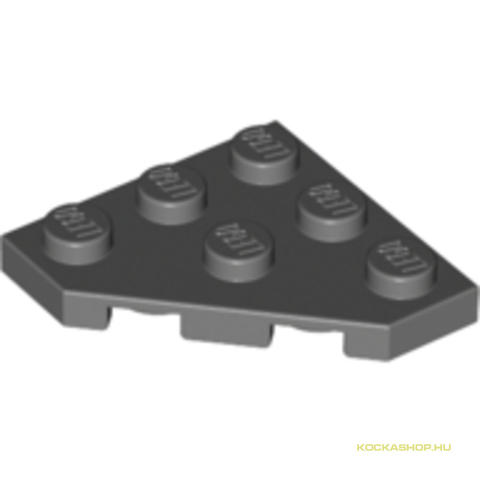 LEGO® Alkatrészek (Pick a Brick) 4210897 - Sötét Kékes-szürke 3X3 Lapos Sarokelem