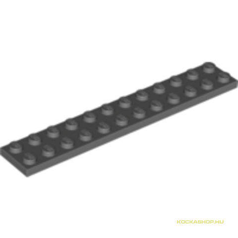 LEGO® Alkatrészek (Pick a Brick) 4211067 - Sötét kékes-szürke 2X12 Lapos Elem