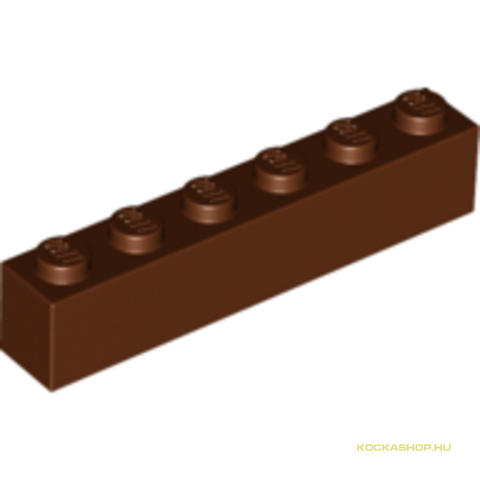 LEGO® Alkatrészek (Pick a Brick) 4211193 - Vöröses barna 1X1X6 Elem