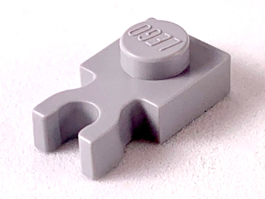 LEGO® Alkatrészek (Pick a Brick) 4211479 - Világos kékesszürke 1x1 Módosított Lapos Elem