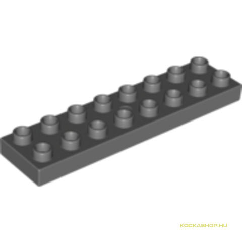 LEGO® Alkatrészek (Pick a Brick) 4222136 - Sötét kékes-szürke 2X8X1/2 DUPLO Lapos Elem