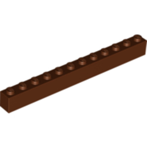 LEGO® Alkatrészek (Pick a Brick) 4222627 - Barna 1x12 kocka