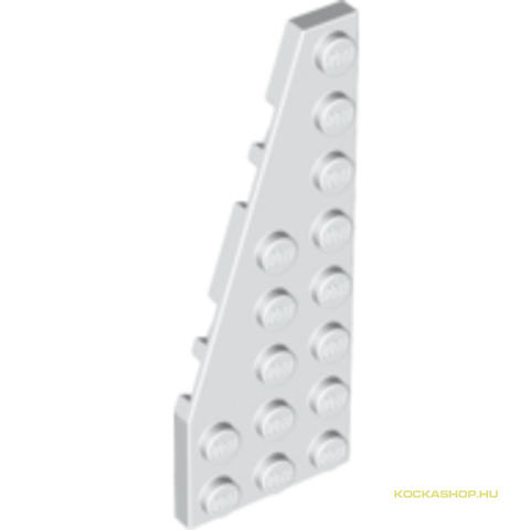LEGO® Alkatrészek (Pick a Brick) 4256097 - Fehér 3X8 Elem Bal Oldali Csatlakozással