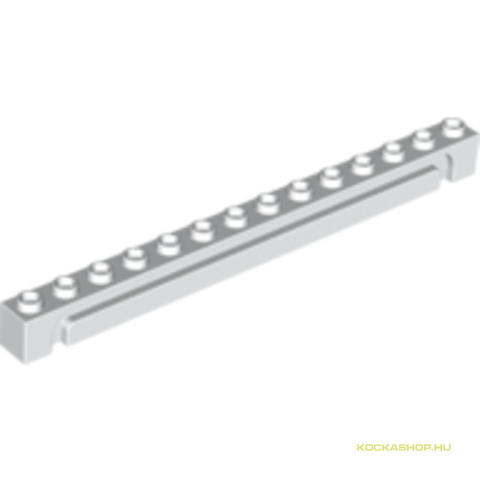 LEGO® Alkatrészek (Pick a Brick) 4264362 - Fehér 1X14 Elem Bemetszéssel, Garázskapuhoz