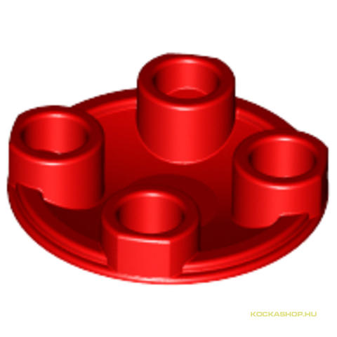 LEGO® Alkatrészek (Pick a Brick) 4278275 - Piros 2x2 Kerek Elem 4 Lyukkal