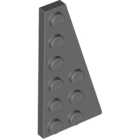 LEGO® Alkatrészek (Pick a Brick) 4290150 - Sötét Kékesszürke 3X6 Elem Jobb Oldali Csatlakozással