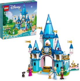 LEGO® Disney™ 43206 - Hamupipőke és Szőke herceg kastélya