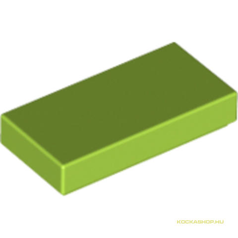 LEGO® Alkatrészek (Pick a Brick) 4500125 - Lime színű 1X2 Csempe