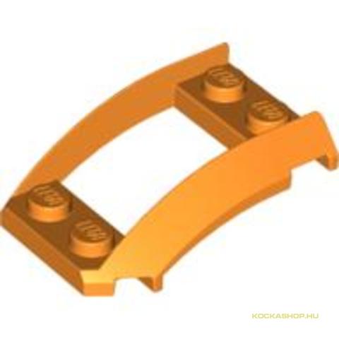 LEGO® Alkatrészek (Pick a Brick) 4500337 - Narancssárga 3x4 Ívelt Elem
