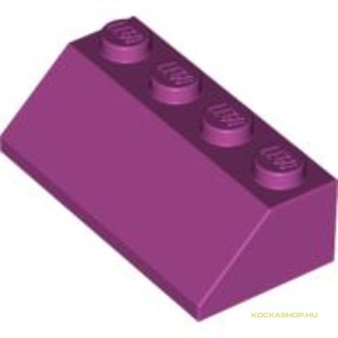 LEGO® Alkatrészek (Pick a Brick) 4518889 - Bíborvörös 2X4/45° Elem