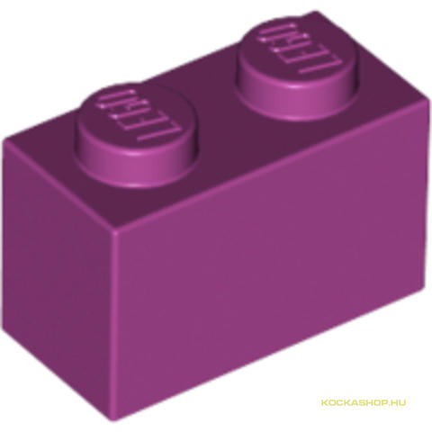 LEGO® Alkatrészek (Pick a Brick) 4519195 - Bíborvörös 1X1X2 Elem