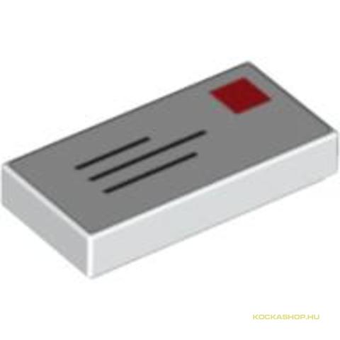 LEGO® Alkatrészek (Pick a Brick) 4521848 - Fehér 1X2 Levélboríték