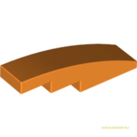 LEGO® Alkatrészek (Pick a Brick) 4523603 - Narancssárga 1x4 Ívelt Elem