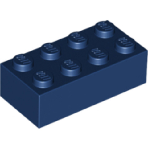 LEGO® Alkatrészek (Pick a Brick) 4530029 - Sötétkék 2x4 Kocka