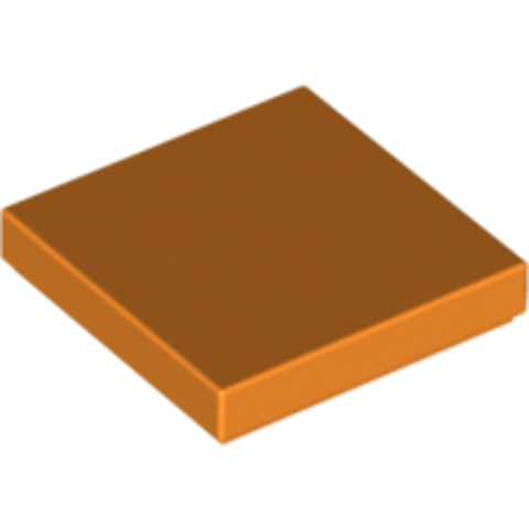 LEGO® Alkatrészek (Pick a Brick) 4542142 - Narancs 2x2 Csempe elem