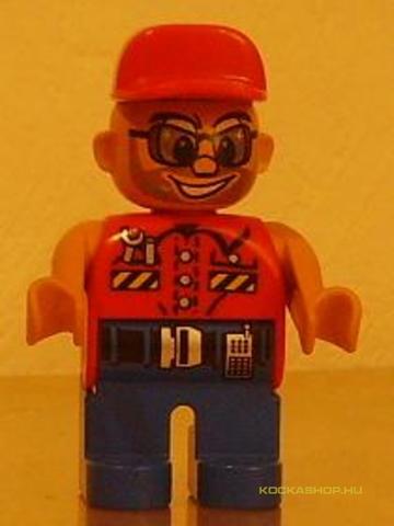 LEGO® Minifigurák 4555pb196 - DUPLO Férfi Szerelő