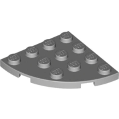 LEGO® Alkatrészek (Pick a Brick) 4579294 - Világos kékes-szürke 4x4 sarok panel