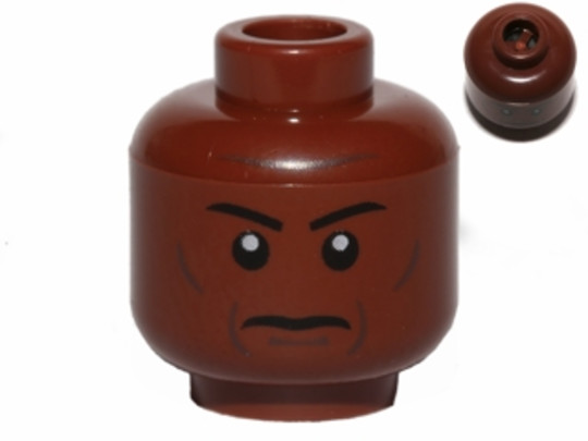 LEGO® Alkatrészek (Pick a Brick) 4580482 - Mace Windu minifigura fej