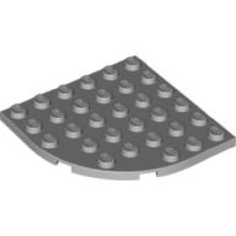 LEGO® Alkatrészek (Pick a Brick) 4580982 - Világos kékes-szürke 6x6 sarok panel