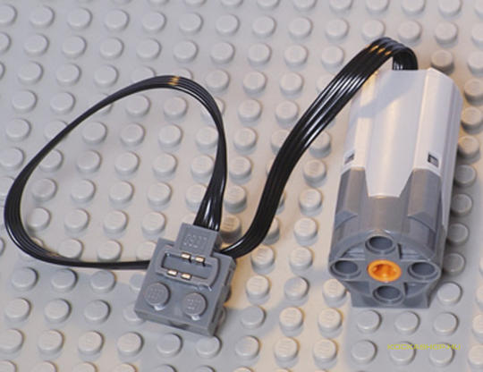 LEGO® Alkatrészek (Pick a Brick) 4581862 - Világos kékes-szürke 9V Power Functions M Motor