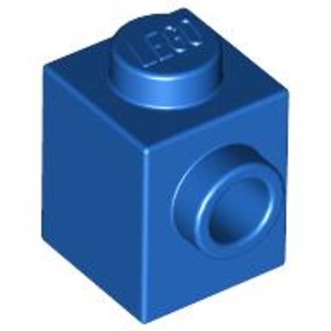 LEGO® Alkatrészek (Pick a Brick) 4583862 - Kék 1X1 Kocka +1 Gombbal