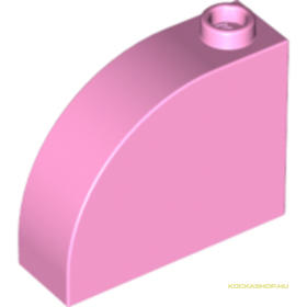 Halvány rózsaszín 1X3X2 Ívelt Elem