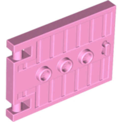 LEGO® Alkatrészek (Pick a Brick) 4599687 - Világos Rózsaszín 1x5x3 Ajtó