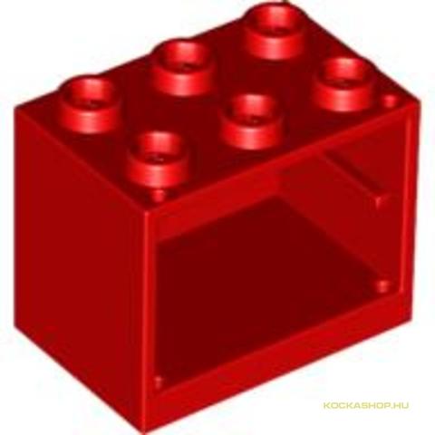 LEGO® Alkatrészek (Pick a Brick) 4619543 - Piros 2X3X2 Szekrény Elem