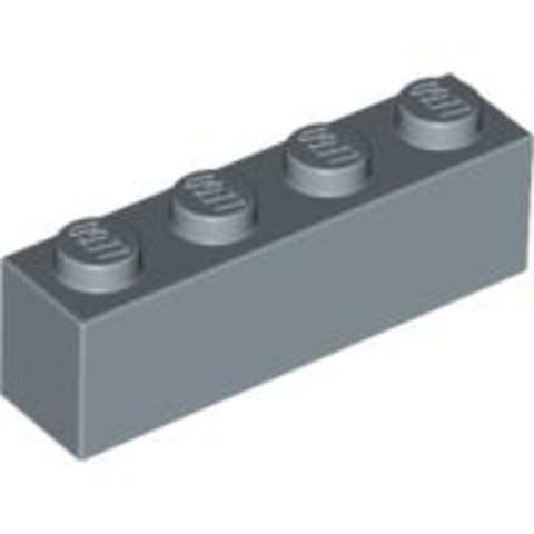 LEGO® Alkatrészek (Pick a Brick) 4620993 - Homok Kék 1X1X4 Elem