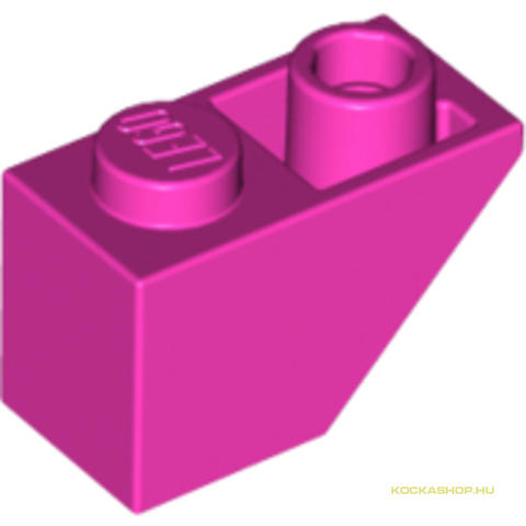 LEGO® Alkatrészek (Pick a Brick) 4622743 - Rózsaszín 1x2 Tetőelem