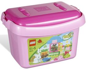 LEGO® DUPLO® 4623 - DUPLO Rózsaszín elemtartó doboz