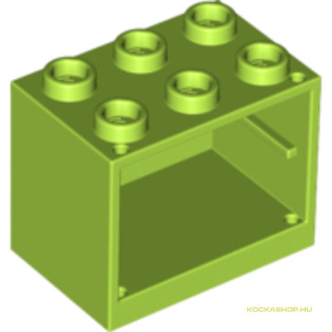 LEGO® Alkatrészek (Pick a Brick) 4625623 - Lime színű 2X3X2 Szekrény Elem