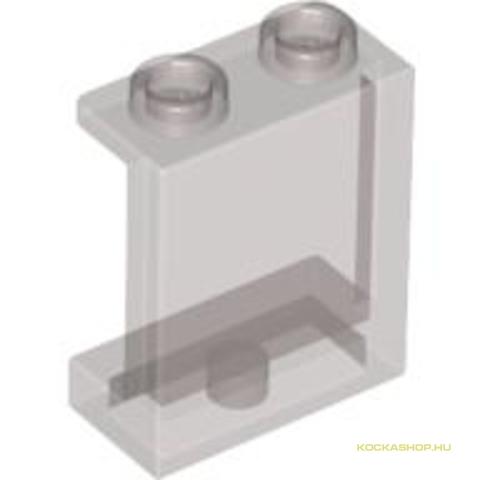 LEGO® Alkatrészek (Pick a Brick) 4638658 - Átlátszó fekete 1X2X2 Fal Panel
